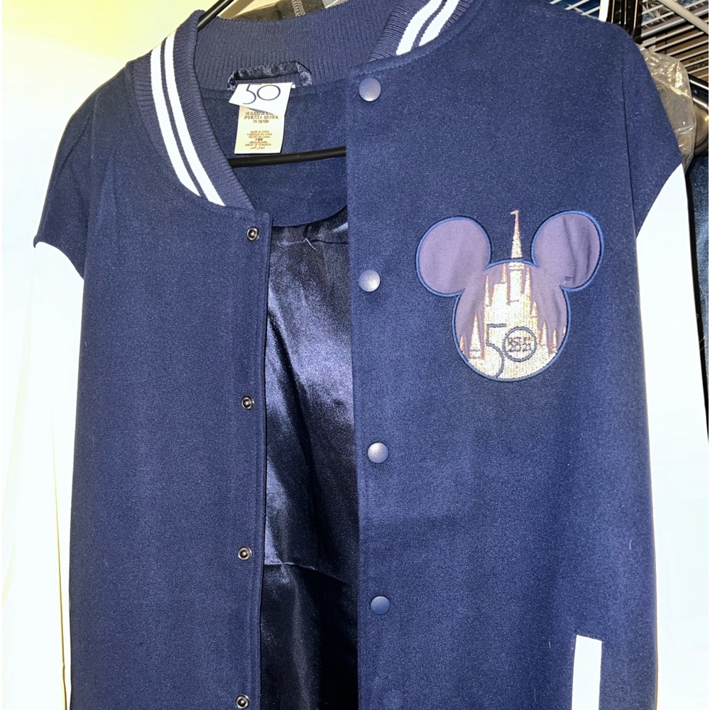 Unisex XL Disney 50th Anniversary Varsity Jacket 2021 exclusive